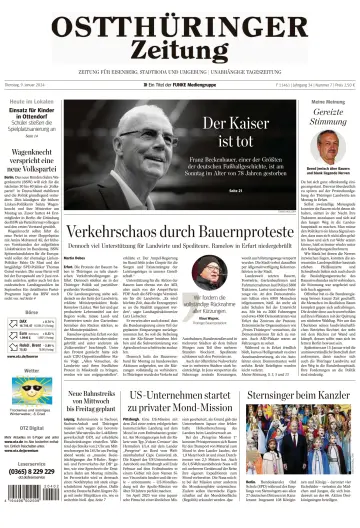 Ostthüringer Zeitung (Saale-Holzland-Kreis) - 9 Jan 2024