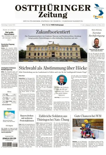 Ostthüringer Zeitung (Saale-Holzland-Kreis) - 25 Jan 2024