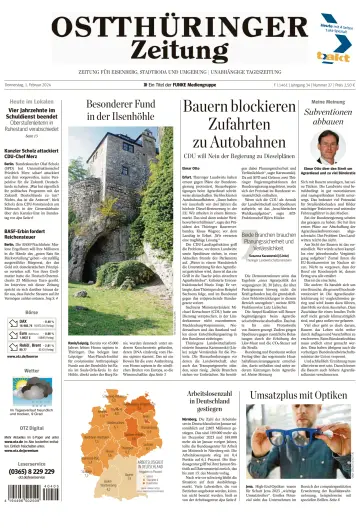 Ostthüringer Zeitung (Saale-Holzland-Kreis) - 1 Feb 2024