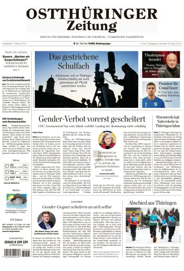 Ostthüringer Zeitung (Saale-Holzland-Kreis) - 3 Feb 2024