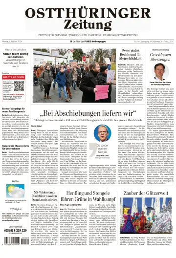 Ostthüringer Zeitung (Saale-Holzland-Kreis) - 5 Feb 2024