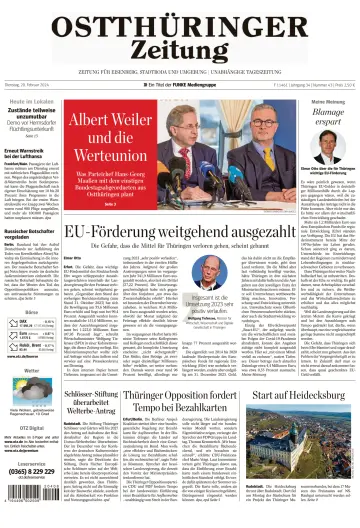 Ostthüringer Zeitung (Saale-Holzland-Kreis) - 20 Feb 2024