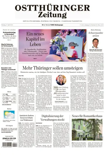 Ostthüringer Zeitung (Saale-Holzland-Kreis) - 23 abr. 2024