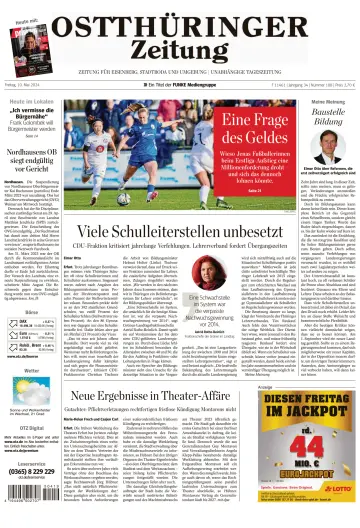 Ostthüringer Zeitung (Saale-Holzland-Kreis) - 10 май 2024
