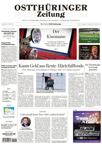 Ostthüringer Zeitung (Saale-Holzland-Kreis) - 11 五月 2024