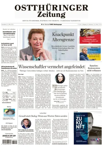 Ostthüringer Zeitung (Saale-Holzland-Kreis) - 18 май 2024