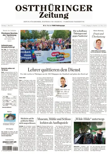Ostthüringer Zeitung (Saale-Holzland-Kreis) - 21 май 2024