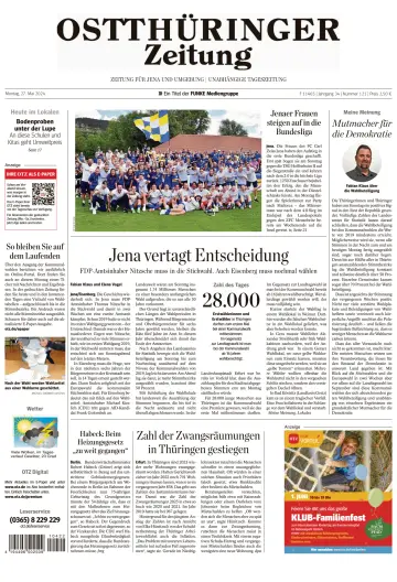 Ostthüringer Zeitung (Saale-Holzland-Kreis) - 27 May 2024