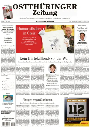 Ostthüringer Zeitung (Saale-Holzland-Kreis) - 31 May 2024