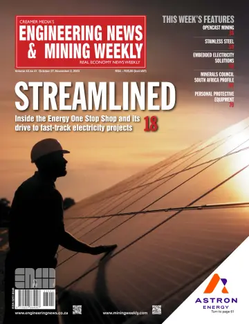 Engineering News and Mining Weekly - 27 Oct 2023