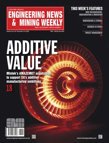 Engineering News and Mining Weekly - 3 Nov 2023