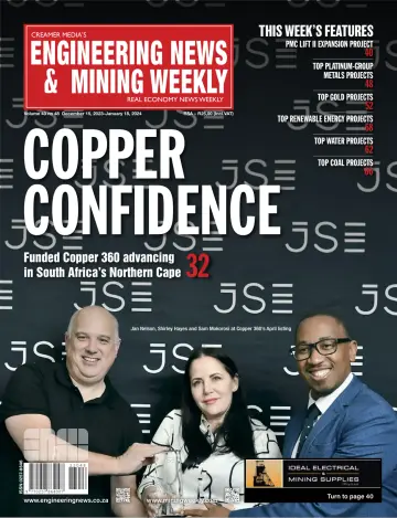 Engineering News and Mining Weekly - 15 Dec 2023