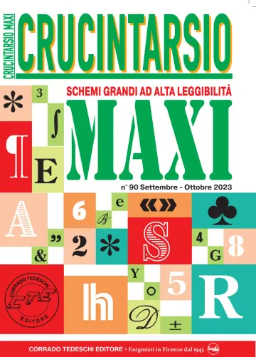 Maxi Crucintarsio - 9 Lún 2023