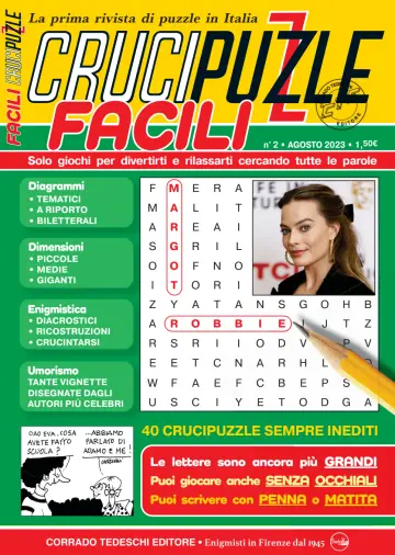 Crucipuzzle Facili - 03 8월 2023