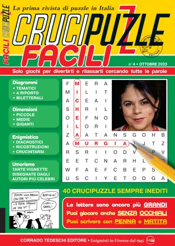 Crucipuzzle Facili - 03 10월 2023