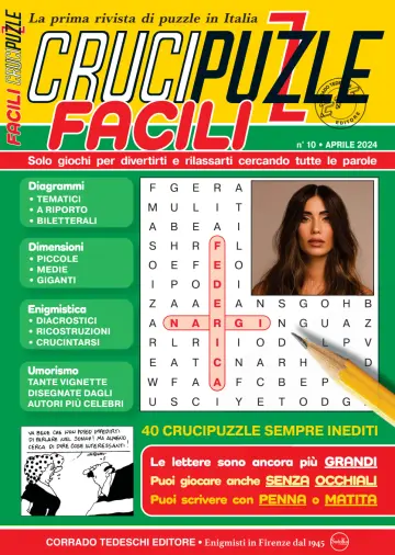Crucipuzzle Facili - 03 四月 2024