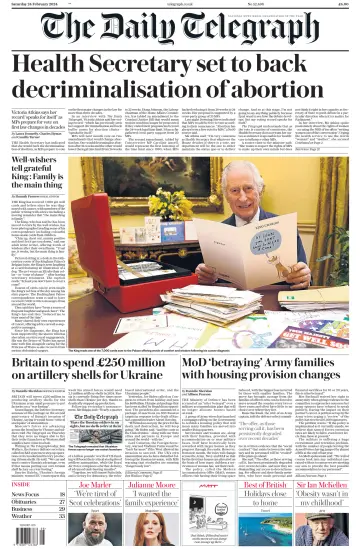 The Daily Telegraph - Saturday - 24 二月 2024