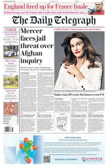 The Daily Telegraph - Saturday - 16 三月 2024