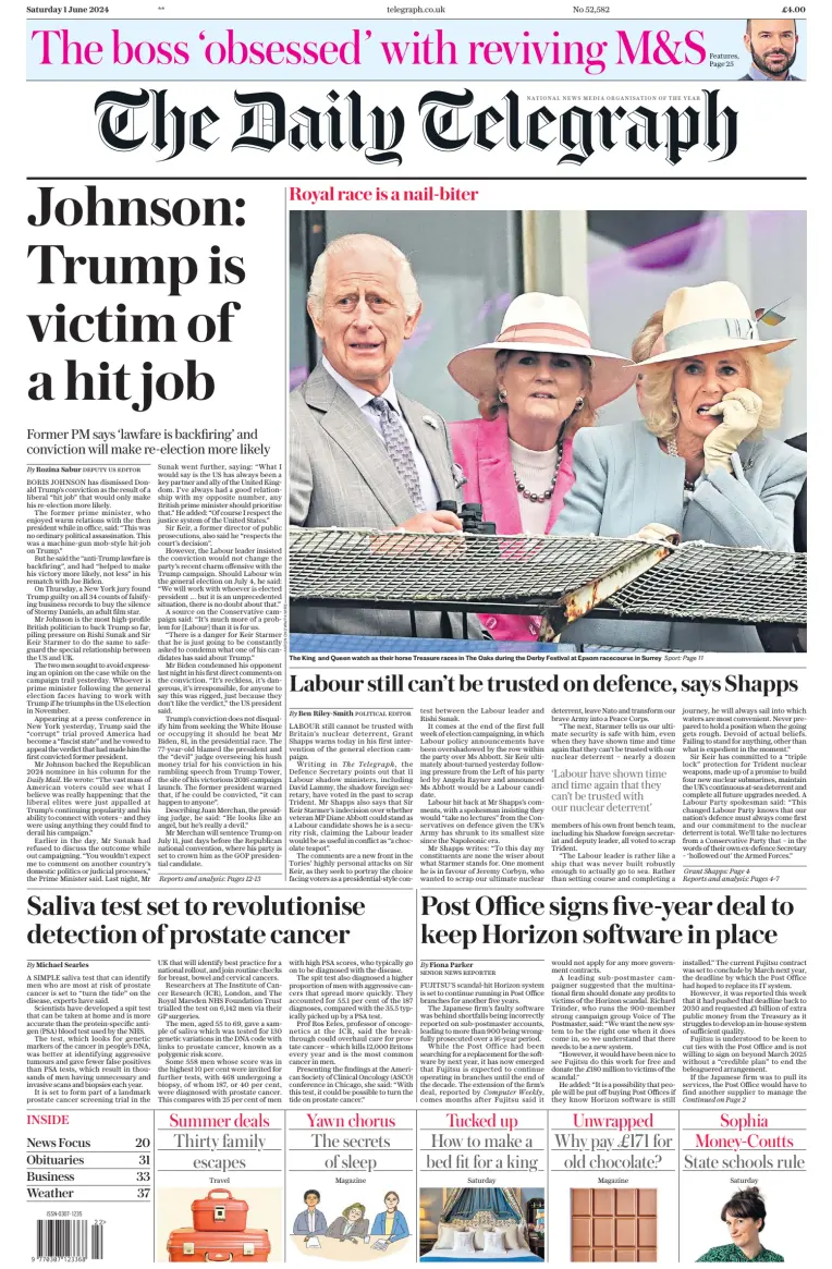 The Daily Telegraph - Saturday