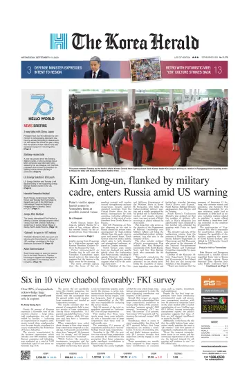 The Korea Herald - 13 Sep 2023