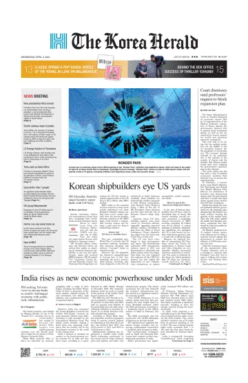 The Korea Herald - 3 Apr 2024