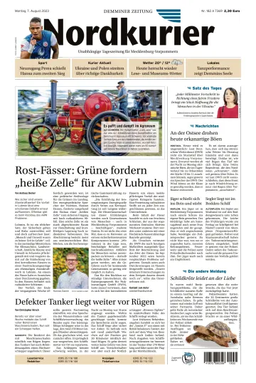 Nordkurier Demminer Zeitung - 7 Aug 2023