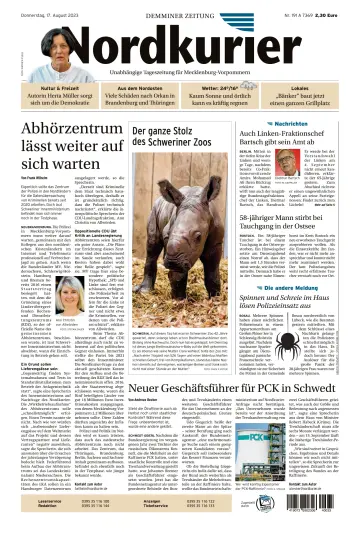 Nordkurier Demminer Zeitung - 17 Aug 2023