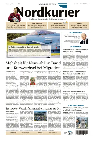 Nordkurier Demminer Zeitung - 11 Oct 2023