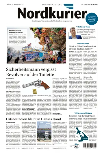 Nordkurier Demminer Zeitung - 28 Nov 2023