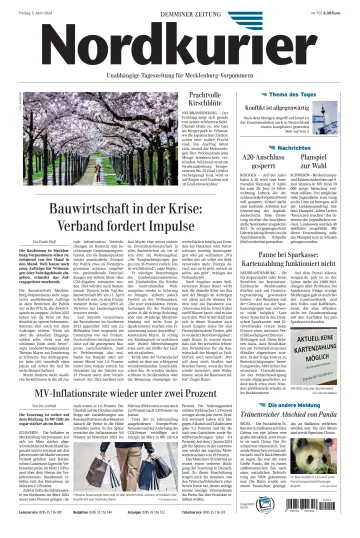 Nordkurier Demminer Zeitung - 5 Apr 2024