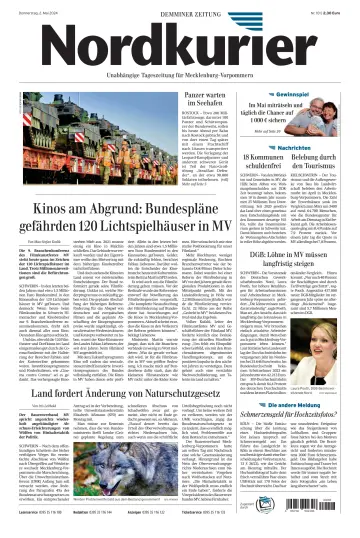 Nordkurier Demminer Zeitung - 02 五月 2024