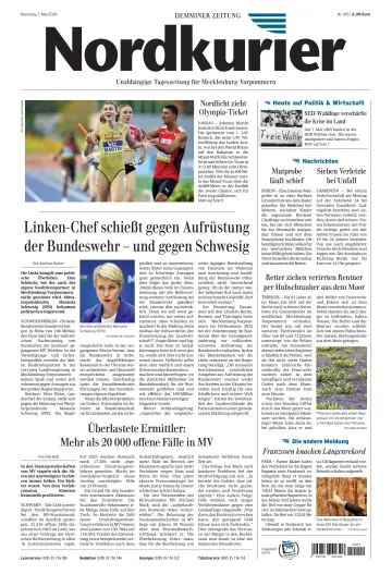 Nordkurier Demminer Zeitung - 07 maio 2024