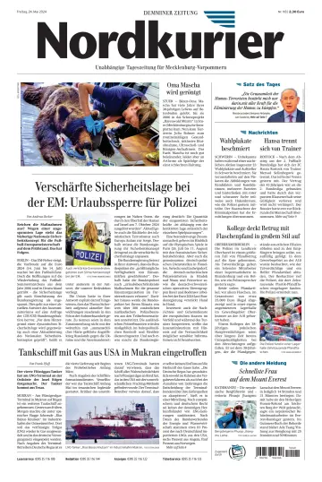 Nordkurier Demminer Zeitung - 24 May 2024