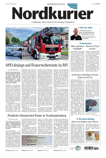 Nordkurier Demminer Zeitung - 28 May 2024