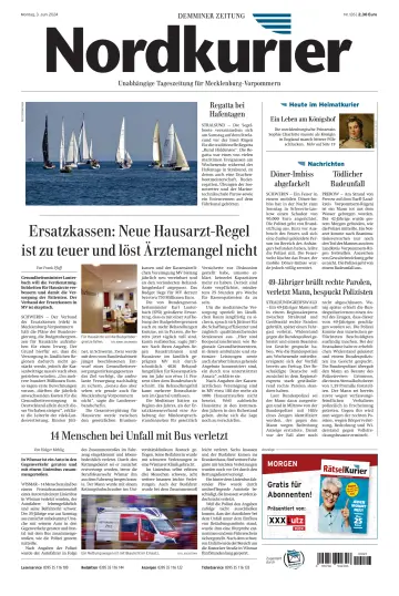 Nordkurier Demminer Zeitung - 3 Jun 2024