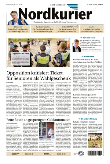 Nordkurier Haff-Zeitung - 13 Jul 2023