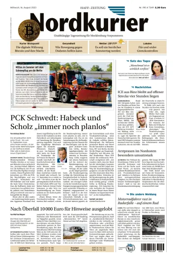 Nordkurier Haff-Zeitung - 16 Aug 2023