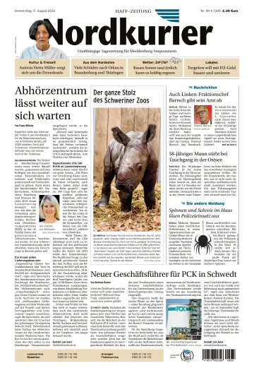 Nordkurier Haff-Zeitung - 17 Aug 2023