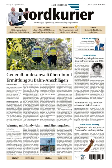 Nordkurier Haff-Zeitung - 15 Sep 2023