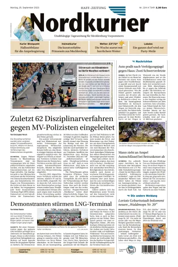 Nordkurier Haff-Zeitung - 25 Sep 2023