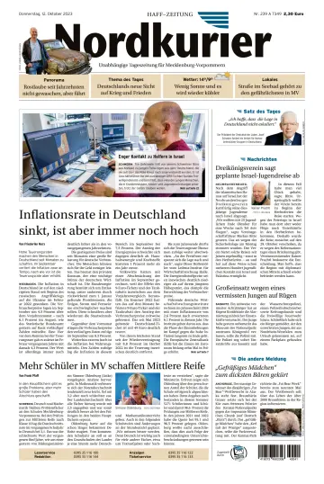 Nordkurier Haff-Zeitung - 12 Oct 2023