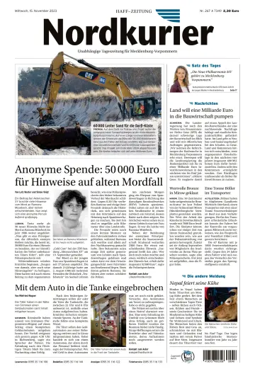 Nordkurier Haff-Zeitung - 15 Nov 2023