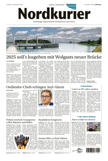Nordkurier Haff-Zeitung - 17 Nov 2023