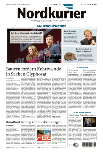 Nordkurier Haff-Zeitung - 18 Nov 2023
