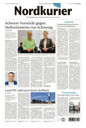 Nordkurier Haff-Zeitung - 21 Nov 2023
