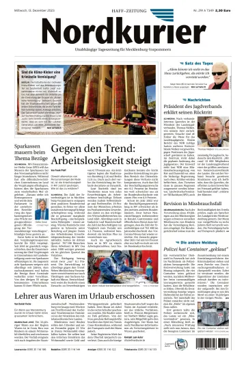 Nordkurier Haff-Zeitung - 13 Dec 2023