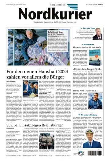 Nordkurier Haff-Zeitung - 14 Dec 2023