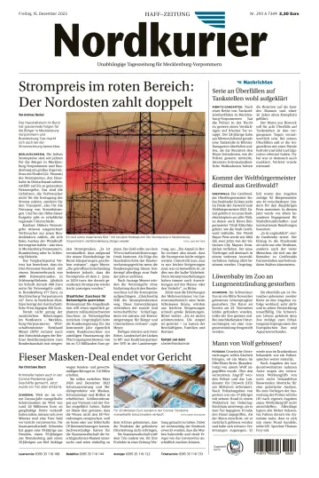 Nordkurier Haff-Zeitung - 15 Dec 2023