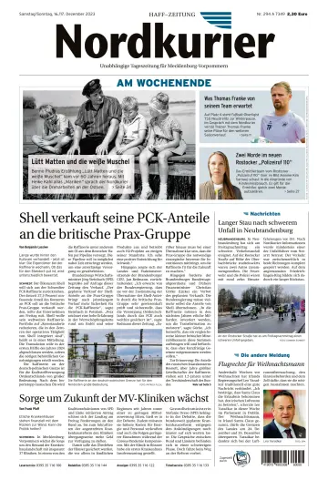 Nordkurier Haff-Zeitung - 16 Dec 2023
