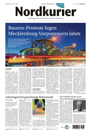 Nordkurier Haff-Zeitung - 9 Jan 2024